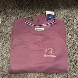 Champion size medium purple crewneck